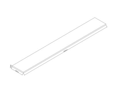 Imagen 2 del producto Repisa maple 180 cm