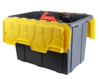Caja organizadora tapa abatible Heavy Duty 80 L
