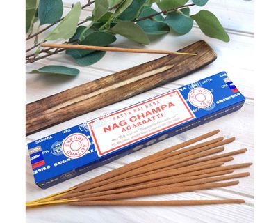 Imagen 2 del producto Incienso Nag Champa dulce/cálido/terroso 12 un