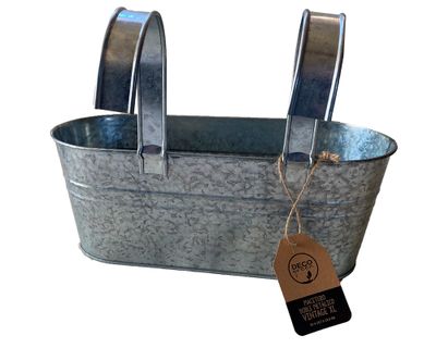 Imagen 2 del producto Macetero colgante doble lata vintage XL