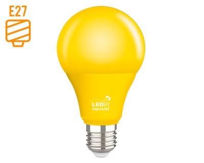 Ampolleta Led 7W E27 luz cálida LB-A60BL4 Anti mosquitos
