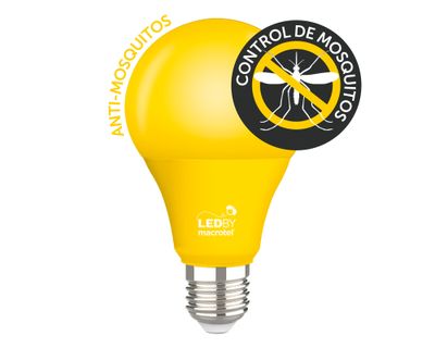 Imagen 2 del producto Ampolleta Led 7W E27 luz cálida LB-A60BL4 Anti mosquitos