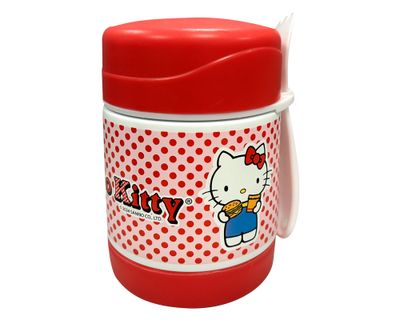 Imagen 2 del producto Contenedor metálico Hello Kitty rojo