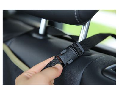 Imagen 2 del producto Cobertor asiento trasero automóvil negro