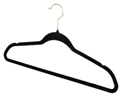 Imagen 2 del producto Colgador negro/dorado 20 piezas