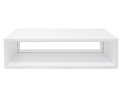 Estante modular Bajo doble blanco 19.5x64.5x30.2 cm
