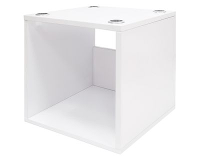 Imagen 2 del producto Cubo Modular blanco 33.4x33.4x32.2 cm