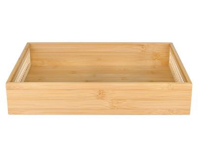 Canasto bajo clóset ratán M