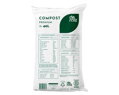 Imagen 2 del producto Tierra y sustrato Compost premium 40 lt