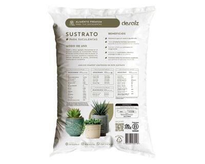 Imagen 2 del producto Abono sustrato suculentas 22 lt