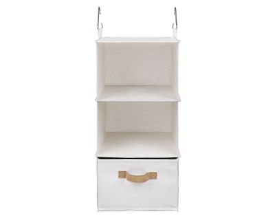 Imagen 1 del producto Organizador colgante canasto crudo 74x30x30 cm