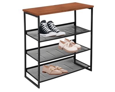 Imagen 2 del producto Zapatero 4 niveles malla 76x64x33 cm