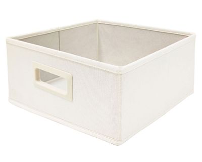 Canasto plegable bajo crema 15x30x30 cm