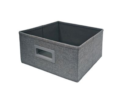 Canasto plegable bajo melange 15x30x30 cm