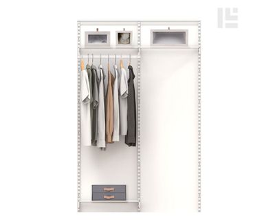 Imagen 2 del producto Kit sistema modular Doble blanco