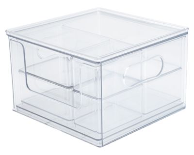 Imagen 2 del producto Caja organizadora modular transparente 8 piezas