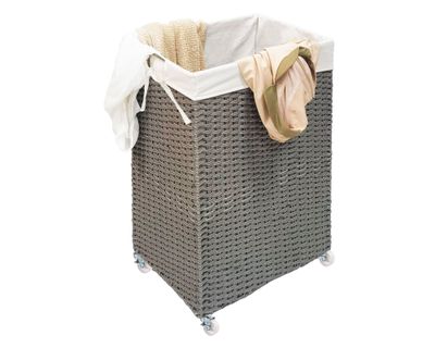 Imagen 2 del producto Hamper ratán con ruedas