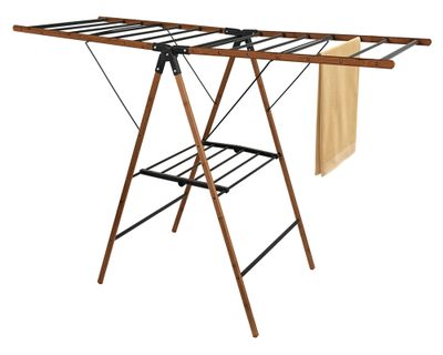 Imagen 2 del producto Tendedero pie Alas madera/negro