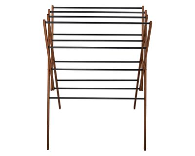 Tendedero pie café/negro