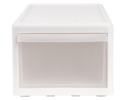 Cajonera modular baja blanco 15x20x47 cm