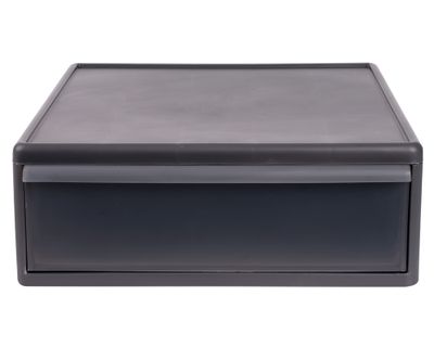 Cajonera modular baja grafito 15x40x47 cm