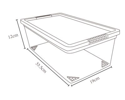 Imagen 2 del producto Caja organizadora lima plástico 6 lt