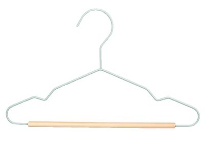 Imagen 2 del producto Colgador infantil blanco/natural 5 unidades
