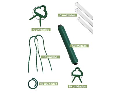 Imagen 2 del producto Set accesorios caja tutores 63 piezas