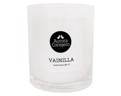 Vela Candle home vainilla 280 cc