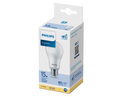 Imagen 2 del producto Ampolleta led 15 W E27 luz cálida EcoHome