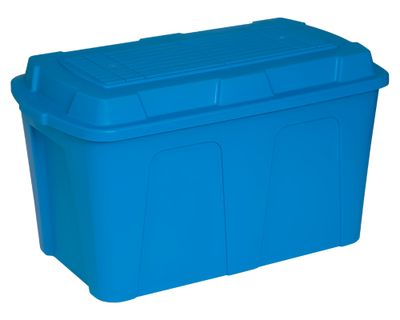 Baúl azul polipropileno 140 lt