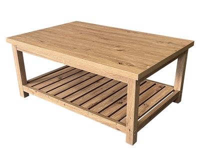 Mesa centro rectangular Saltillo natural