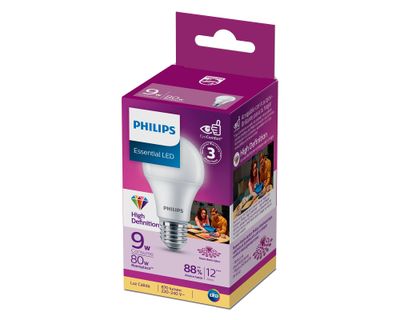 Imagen 2 del producto Ampolleta led 9W E27 luz cálida Cri 90