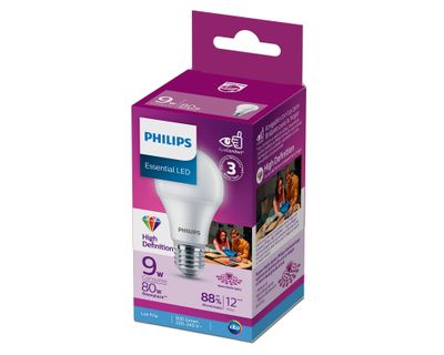 Imagen 2 del producto Ampolleta led 9W E27 luz fría Cri 90