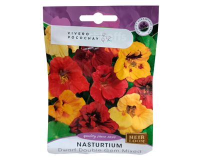 Semilla de flor corriente Nasturtium 5 g