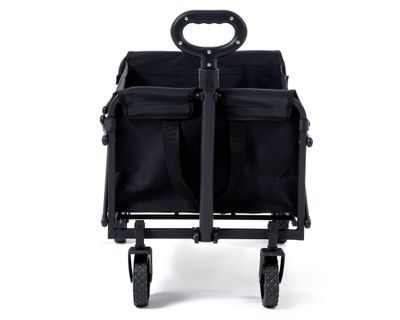 Imagen 2 del producto Carro transportador negro 78x47x 65.5 cm