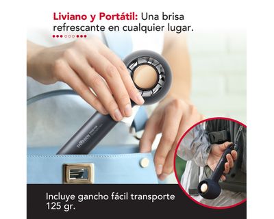 Imagen 2 del producto Ventilador personal Thor USB fan black 125 g