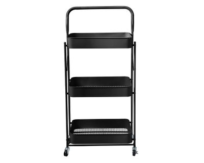 Carro bar Plegable negro