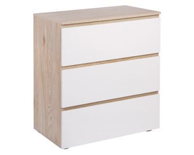 Imagen 2 del producto Cómoda Mallorca blanco/natural 3 cajones