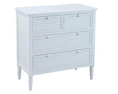 Imagen 1 del producto Cómoda Igor blanco 4 cajones