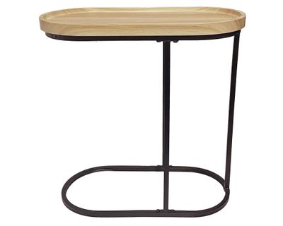 Imagen 2 del producto Mesa lateral natural/negro