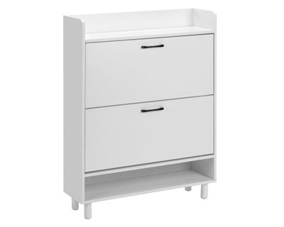 Imagen 1 del producto Zapatera 2 cajones blanco