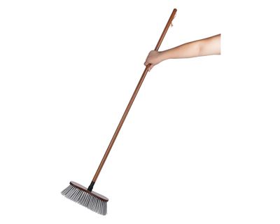 Imagen 2 del producto Repuesto escoba negra con mango bambú