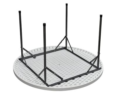 Imagen 2 del producto Mesa redonda blanco 120 cm