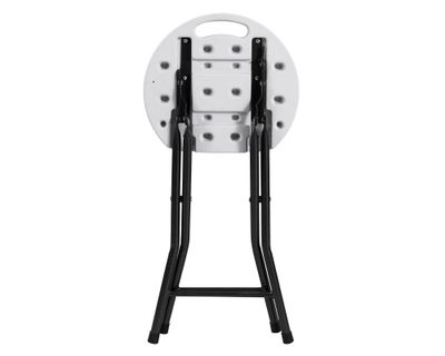 Imagen 2 del producto Banquito plegable blanco