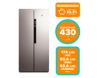 Imagen 2 del producto Refrigerador Side by Side MAS430 430 lt