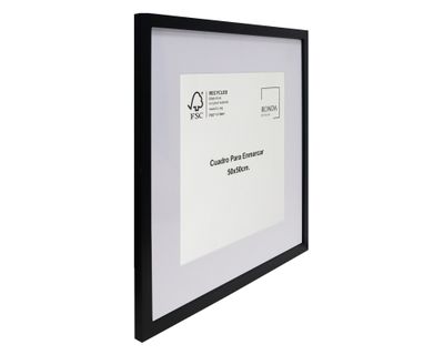 Imagen 2 del producto Cuadro para enmarcar 50x50 cm negro
