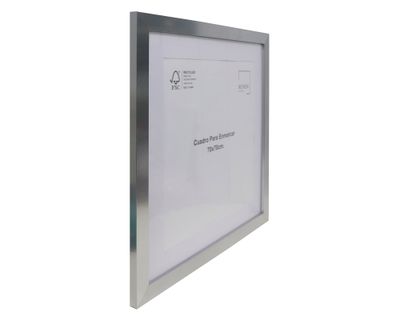 Imagen 2 del producto Cuadro para enmascarar 70x70 cm plata