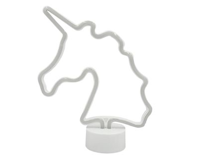 Figura neón 5V luz led Unicornio