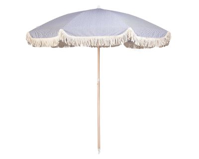 Quitasol Classic Vintage líneas azul 2 m